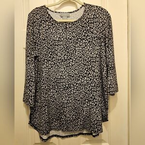 EUC Liz Claiborne Studio 3/4 Length Sleeved Blouse - L